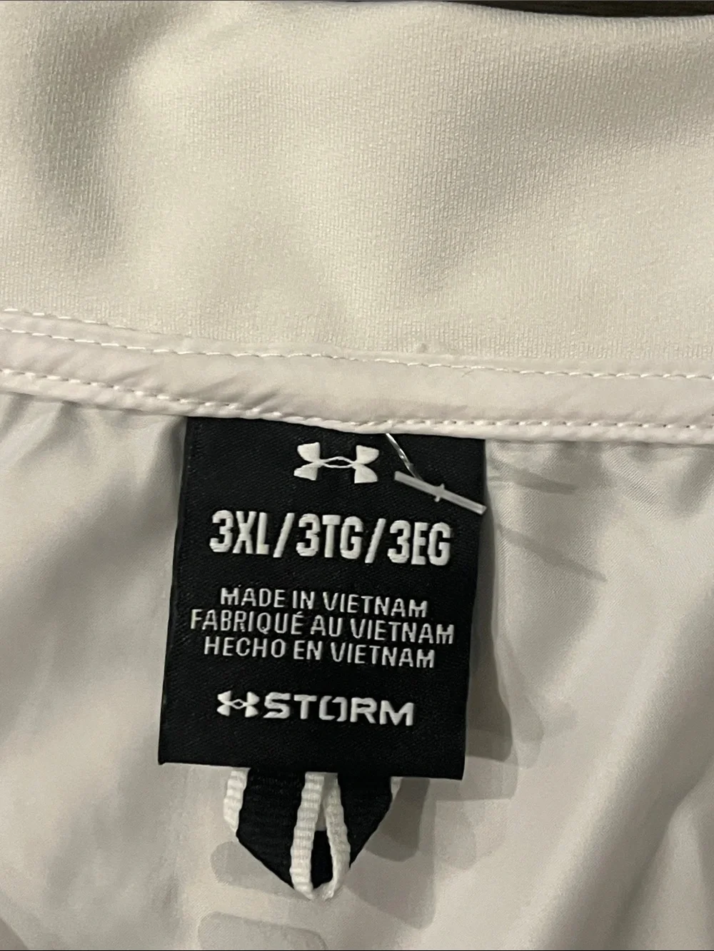 Under Armour Launch Insulated Lightweight Vest New white Mens Size 3XL - Picture 5 of 6